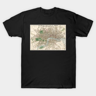 London Underground Map Challenging Pattern T-Shirt